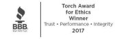 Better Business Bureau 2017 Torch Award Winner